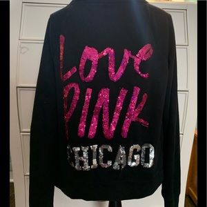Pink Victoria secret Chicago hoodie